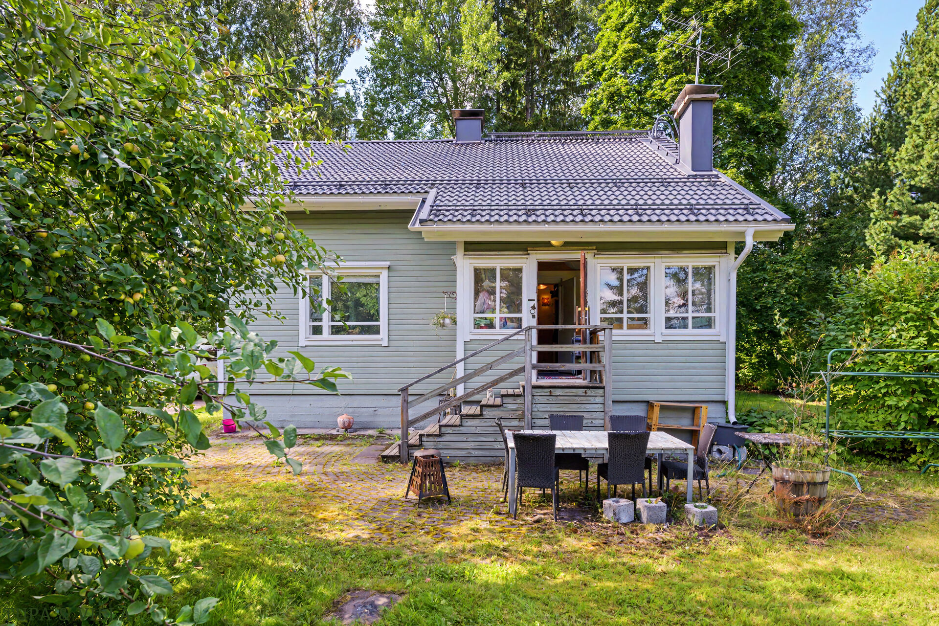 4h, k, wc, kellarissa khp ja sauna