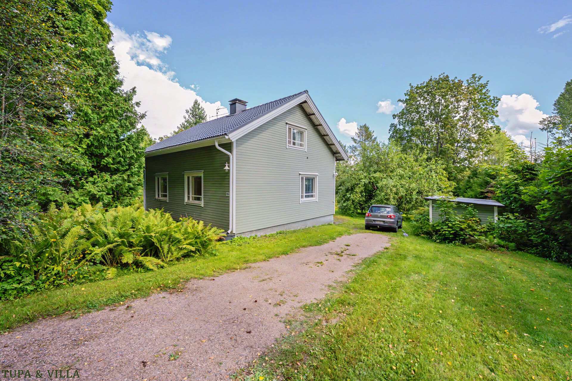 4h, k, wc, kellarissa khp ja sauna