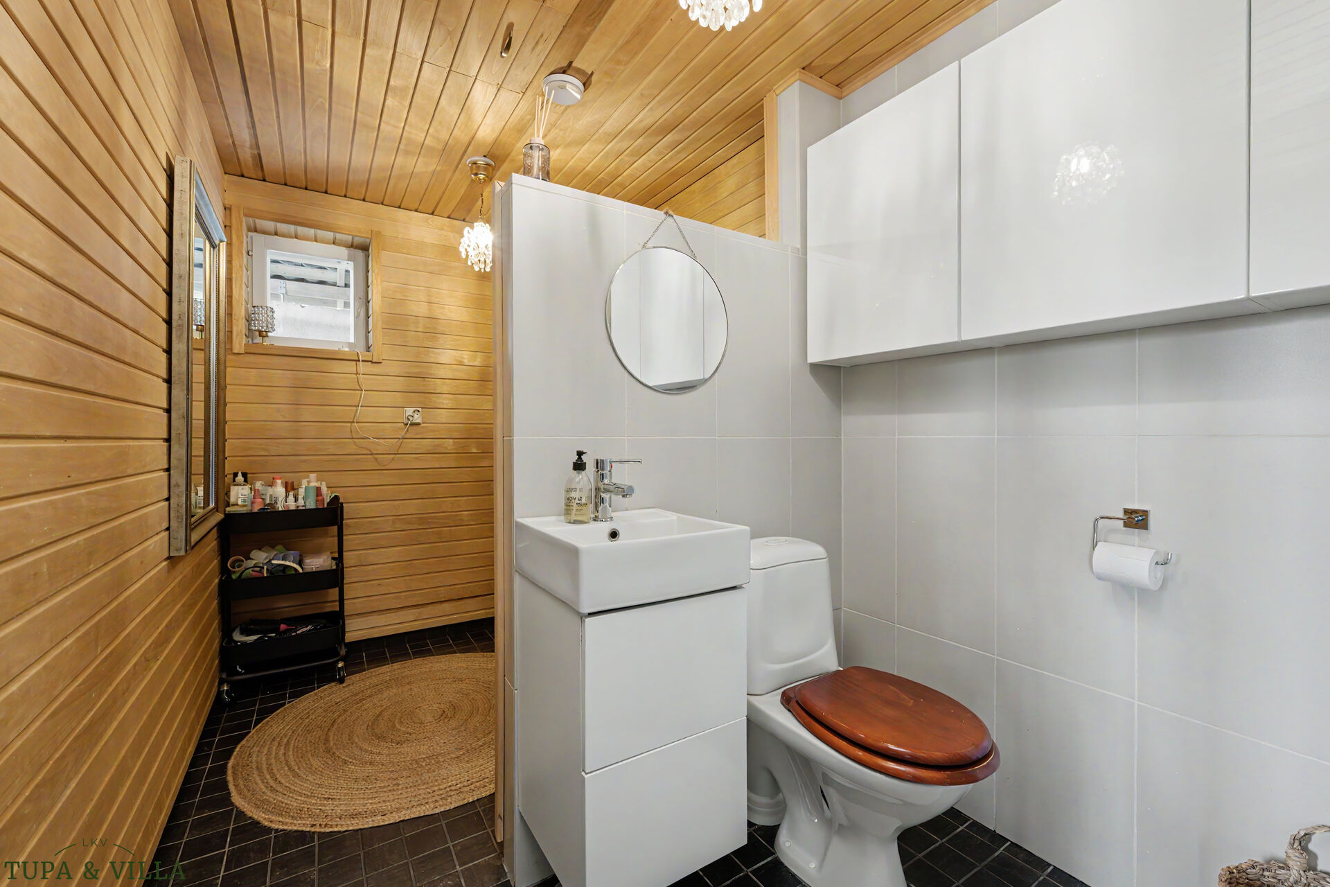 4h, k, kirj, aula, khh, kph x2, wc x2 , var + ak + pihasauna