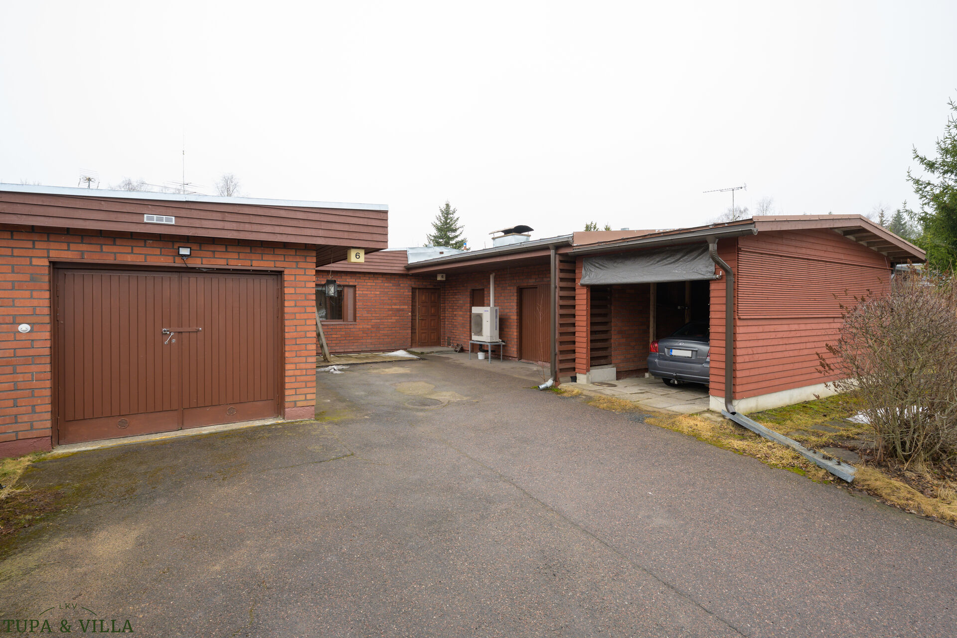 4h, k, takkahuone, kph, s, autotalli, var.  x 2, autokatos