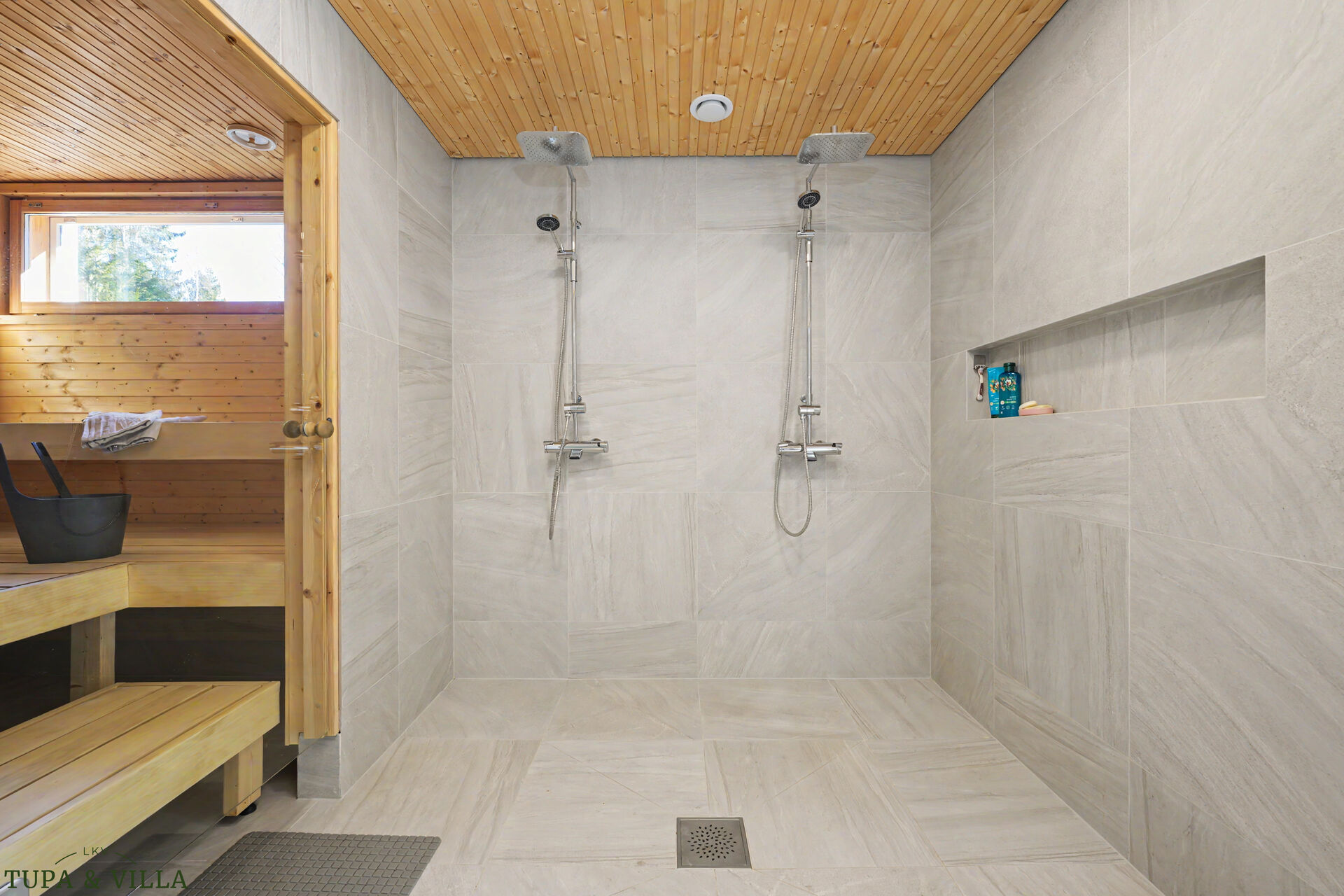 6 h, k, lasten oh, khh, 2 x wc, 2 x kph, ph, s, arkiet, at, ak +pihasauna