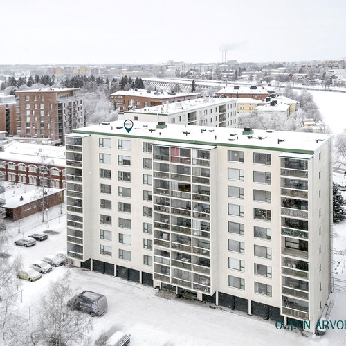 Kerrostalo, Salmelantie 7, Oulu, Myllytulli, 1oh, kk, alkovi, kph/wc, eteinen, 30 m², 86 000 €