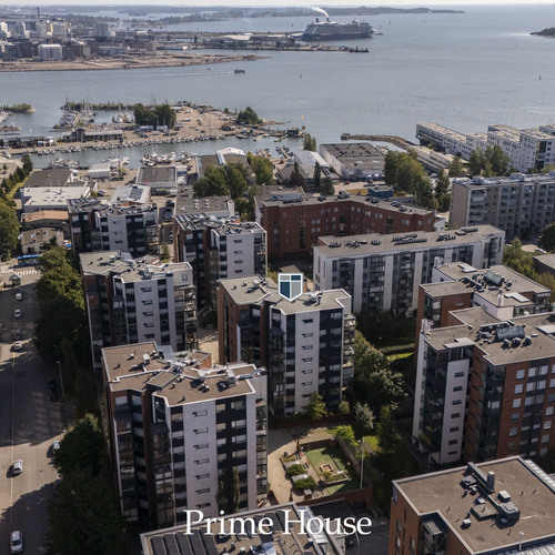 Kerrostalo, Vattuniemenkatu 10, Helsinki, Vattuniemi, 3-4h, k, kph, ph, s + 2 x lasitettu parveke, 109 m², 729 000 €