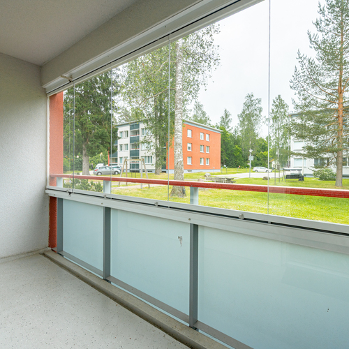 Lasitettu parveke