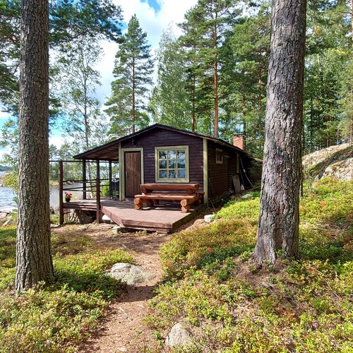 Mökki tai huvila, Himalanpohjantie 960 k Mustasaari, Yövesi, Mikkeli, Himalansaari, 2h, k, s, terassi, 45 m², 115 000 €
