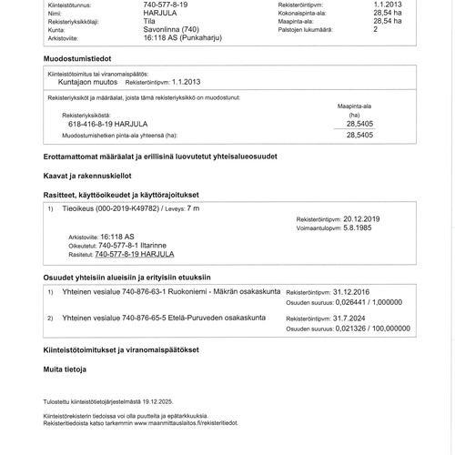 Kiinteistörekisteriote