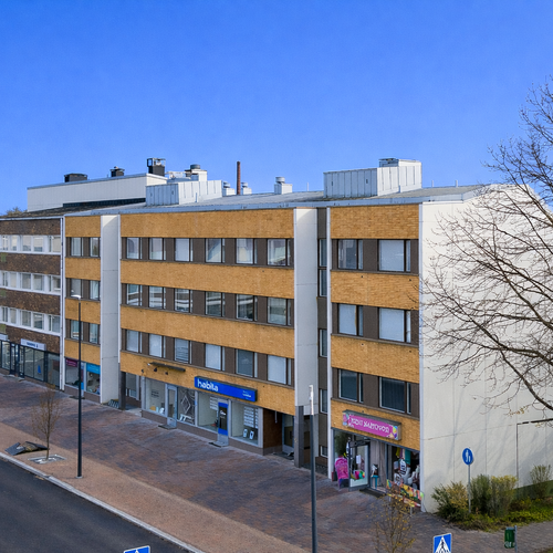 Kerrostalo, Hämeenaukio 4, Riihimäki, Keskusta (Peltokylä), 3h, k, kph/wc, erill.wc, vh, las.parveke, 71,50 m², 114 900 €