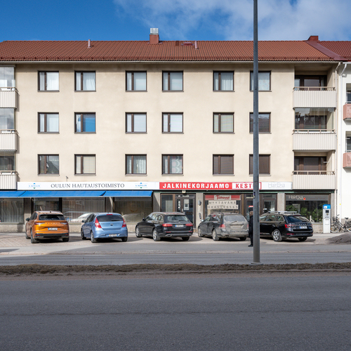 Kerrostalo, Asemakatu 21, Oulu, 2h, avokeittiö, kph, lasp, makuuhuone, 52,00 m², 114 500,00 €