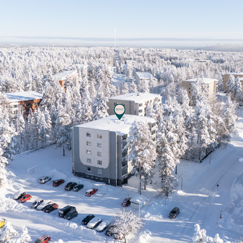 Kerrostalo, Sudentie 10, Rovaniemi, Korkalovaara, 3h, k, p, 78 m², 57 000 €
