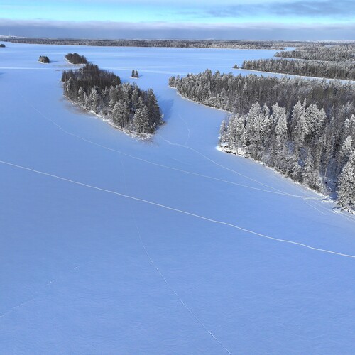 Näkymä Kyyvedelle.