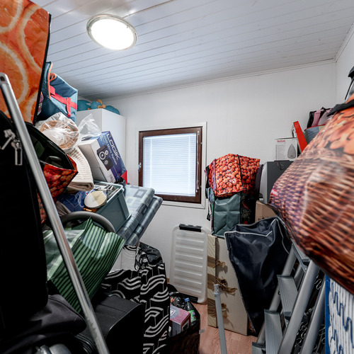 Varastohuone 2:ssa on myös ikkuna