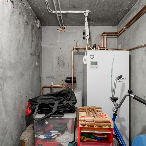 Entinen pannuhuone on nyt tekninen tila