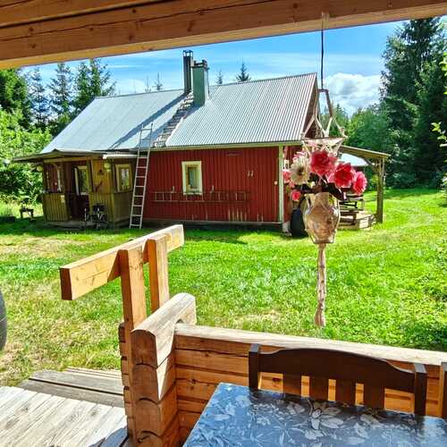 Mökki tai huvila, Mainiementie 49a, Hirvensalmi, Kuitula, Tupakeittiö, kamari, s, kph, WC, et, kuisti, 46 m², 38 000 €