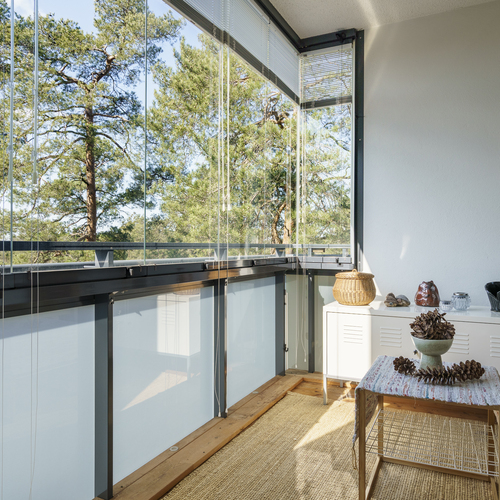 Sisäänvedetty parveke