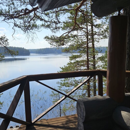 Mökki tai huvila, Mikkeli, Himalansaari, Suottaniementie 22b, 2h, tupak, 2*parvi, terassi, erill. sauna, 70,00m², 225 000,00 €