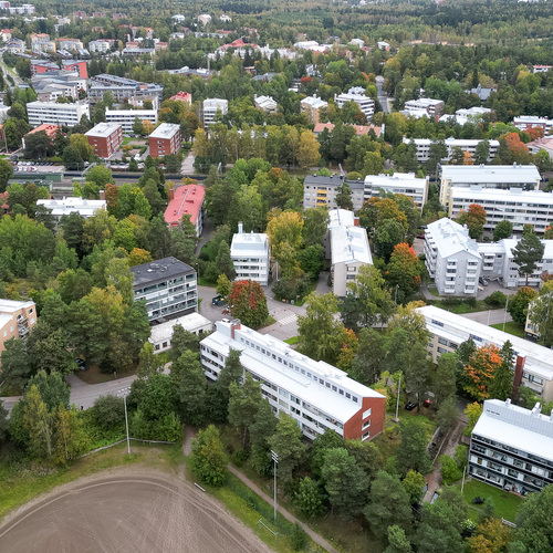Ilmakuva lännestä
