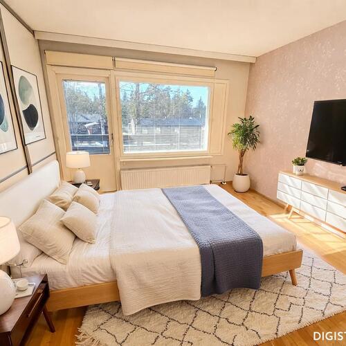 Rivitalo, Punakivenkatu 3, Mikkeli, Kattilansilta, 3h, k, kph, s, wc, p, varasto, 79 m², 79 000 €