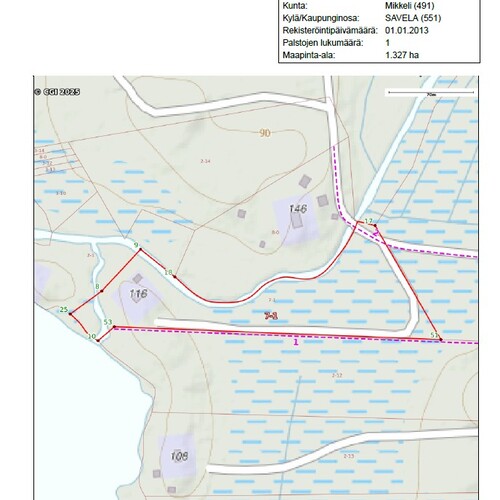 Mökki tai huvila, Mikkeli, Ristiina, Kiisterintie 116, Tupa, kk, parvi, s. Erill. rantasauna, talousrakennus, 30,00m², 125 000,00 €