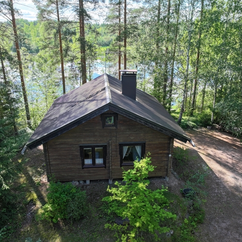Mökki tai huvila, Mustajärventie 85, Savitaipale, Viiru, Tupa, k, makuualkovi, s, pkh, parvitila, katettu kuisti., 37 m², 59 000 €