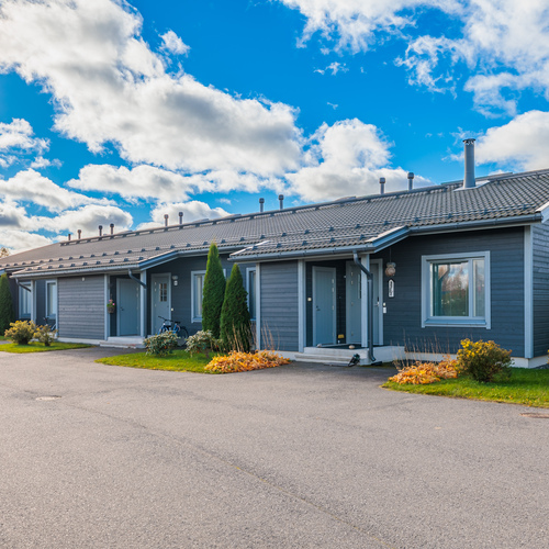 Rivitalo, Jääkärinkuja 4, Mikkeli, Ristiina, 2h+k+kph+s+Lasitettu terassi Autopatospaikka, 59,50 m², 129 000 €