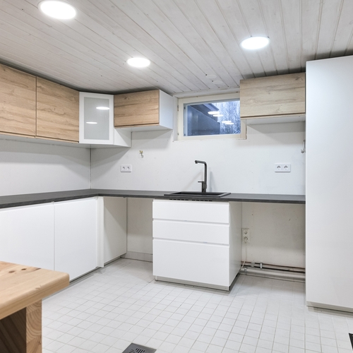 Kodinhoitohuone alakerrassa