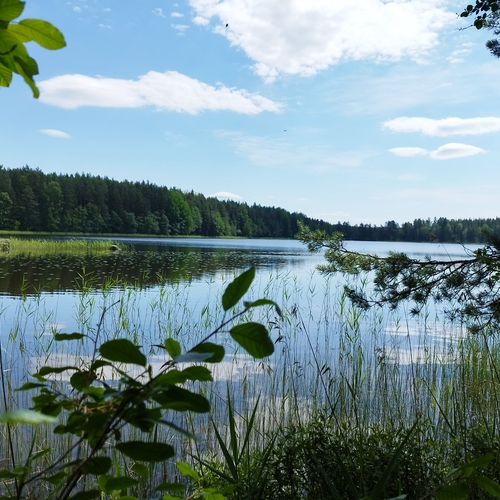 Venepaikka Lihavan rannalla