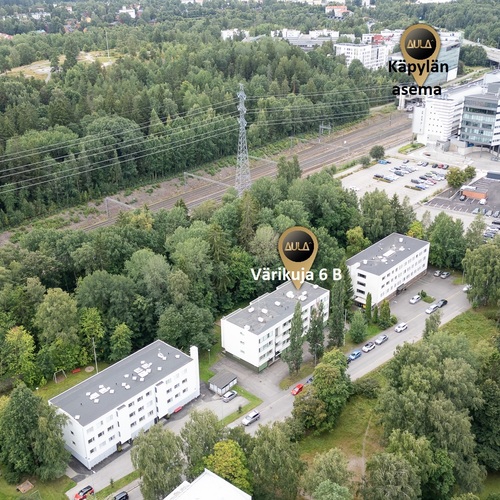 Ilmakuva asema ja K-supermarket
