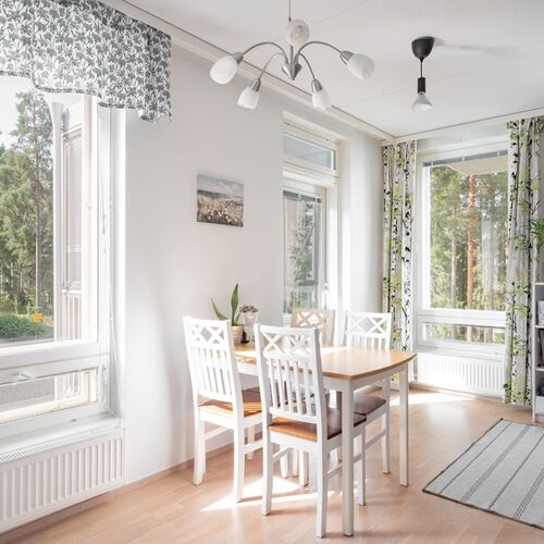 Näkymä keittiötilasta
