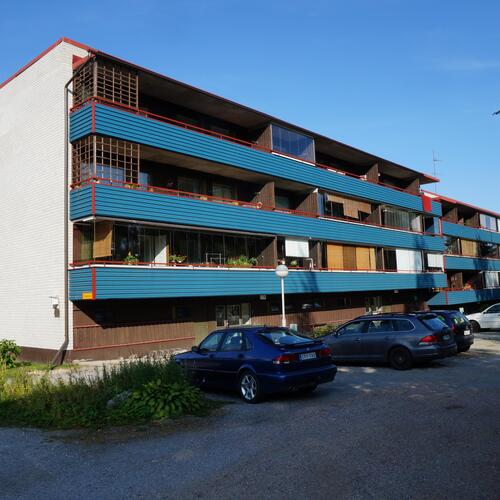 Kerrostalo, Pielisenkatu 8, Nurmes, Keskusta, 3mh+oh+k+kph+sauna+parveke, 89 m², 42 000 €