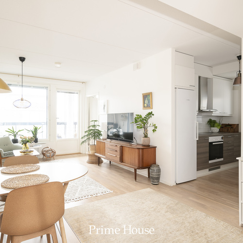 Kerrostalo, Saunalahdenkatu 6, Espoo, Saunalahti, 3h, k, kph/wc, s, erillinen wc + lasitettu parveke, 74 m², 285 000 €