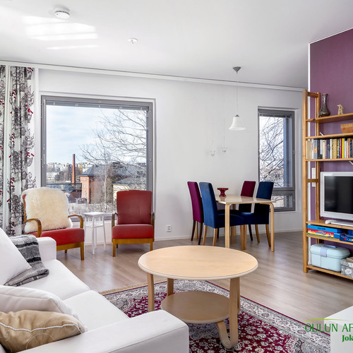 Kerrostalo, Kasarmintie 10, Oulu, Myllytulli, 3h+kt+s+las.parv, 64,50 m², 235 000 €