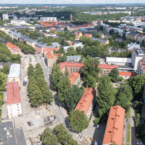 Ilmakuva etelästä