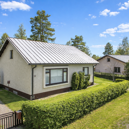 Omakotitalo, Sipusaarentie 56, Riihimäki, Uramo, 3h, k, khh/ph, psh, s, wc, at, kellari, vintti, pihasauna, 83 m², 159 000 €