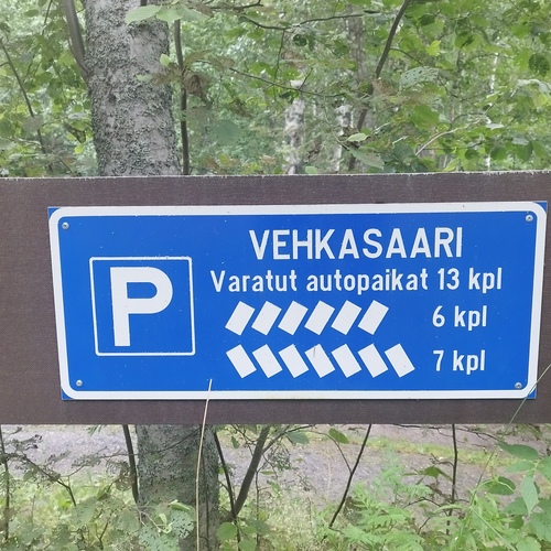 Autopaikka mantereella