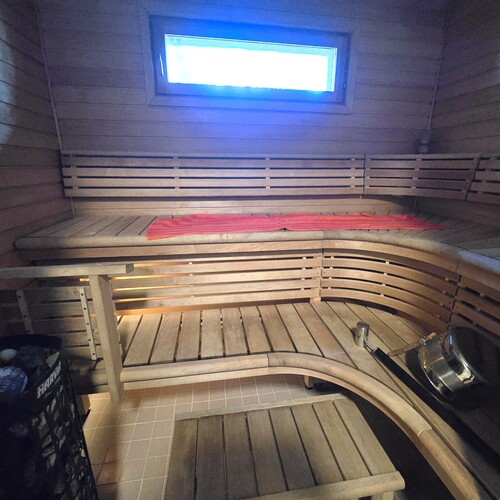 Talon sauna.