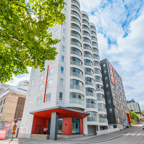 Kerrostalo, Raatihuoneenkatu 2a A 28, Mikkeli, Keskusta, 2h, tupak, kph, s, lasp, 48,50 m², 950 €/kk