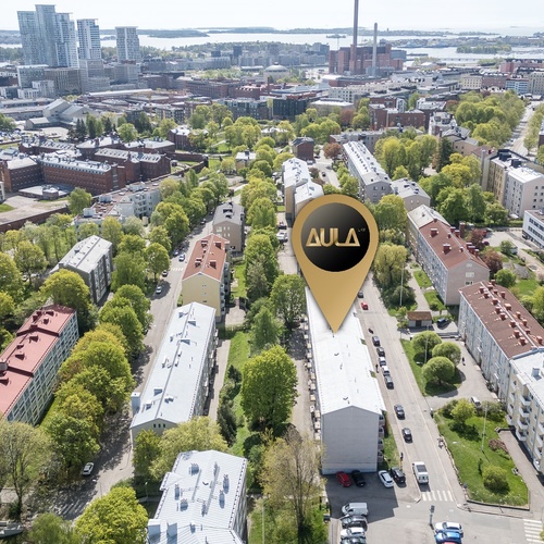 Ilmakuva Kalasataman suuntaan