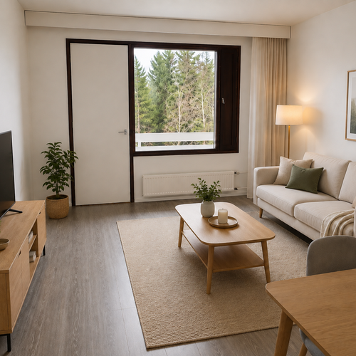 Kerrostalo, Nuottakatu 3a A 8, Mikkeli, Tuppurala, 2h, k, kph, vh, p, 59 m², 595 €/kk