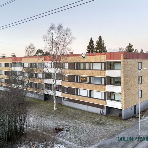 Kerrostalo, Kaarretie 7, Oulu, Tuira, 1h+kk, 27 m², 48 000 €