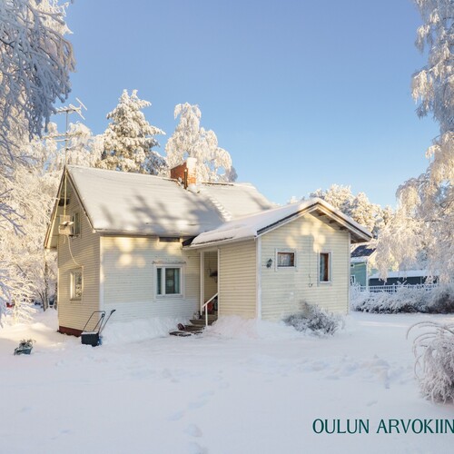 Omakotitalo, Laaksonkuja 3, Ii, 3h, k, kph, s, 81 m², 54 000 €