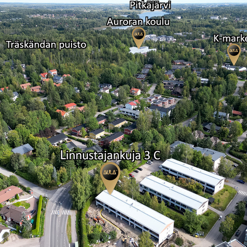 Ilmakuva lounaasta