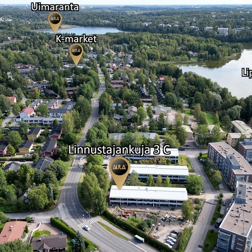 Ilmakuva lännestä