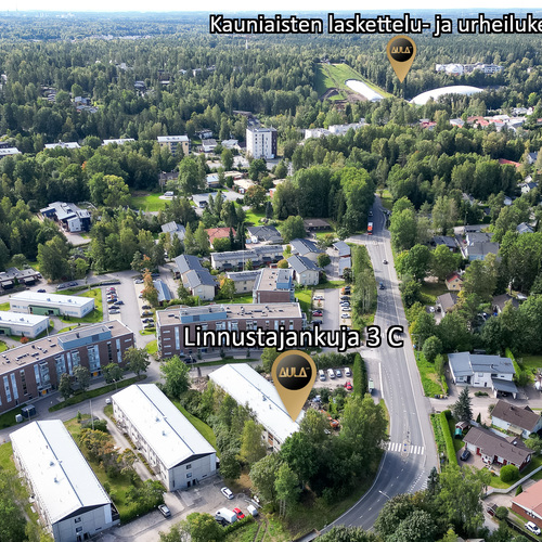 Ilmakuva koillisesta