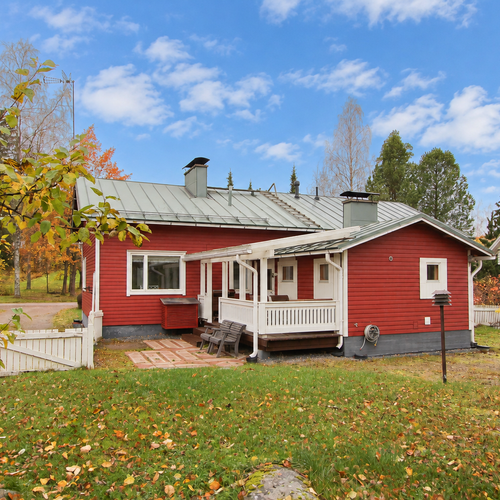 Omakotitalo, Koivumäentie 8, Riihimäki, Hirsimäki, 4h, k, 2wc, khh, kph, s, parveke, terassi, 106 m², 149 000 €