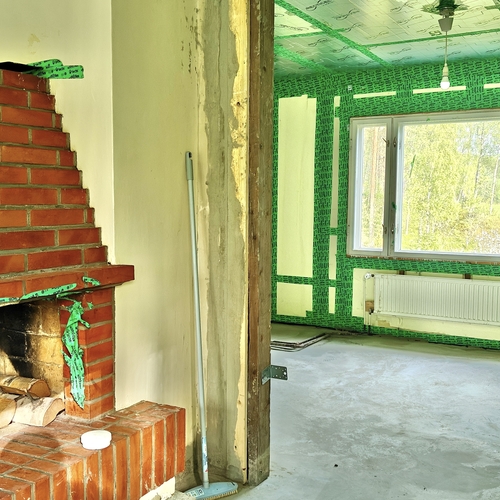 olohuone ruokailutilaa