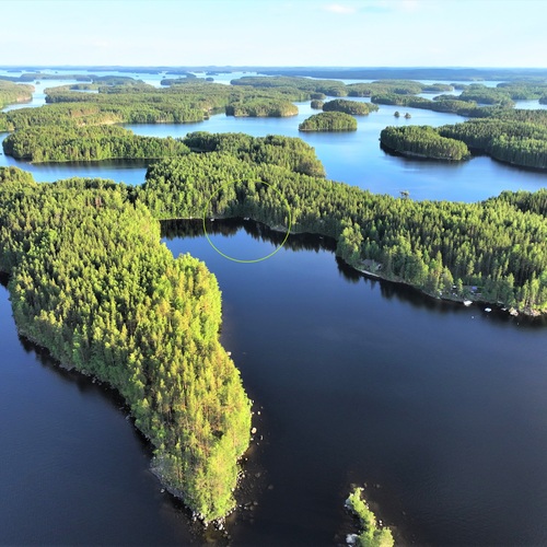 Mökki tai huvila, Kuivasaari/Kenkunsaari, Hirvensalmi, Tupa, k, mh, parvi, terassi, 24 m², 109 000 €