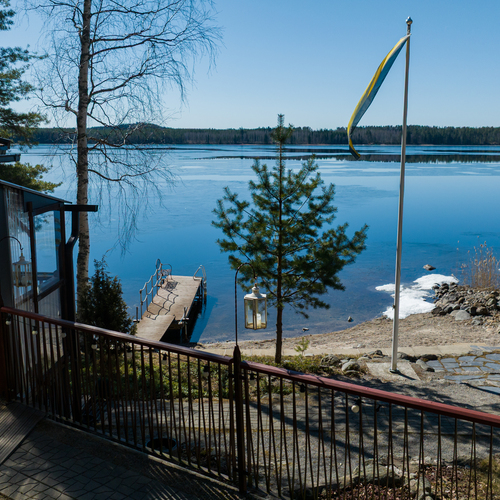 Mökki tai huvila, Hiekkaniementie 63, Savonlinna, Pihlajalahti, tupa, pukuhuone, sauna, katettu kuisti, jonka yhteydessä myös kesäkeittiötila, 25 m², 148 000 €