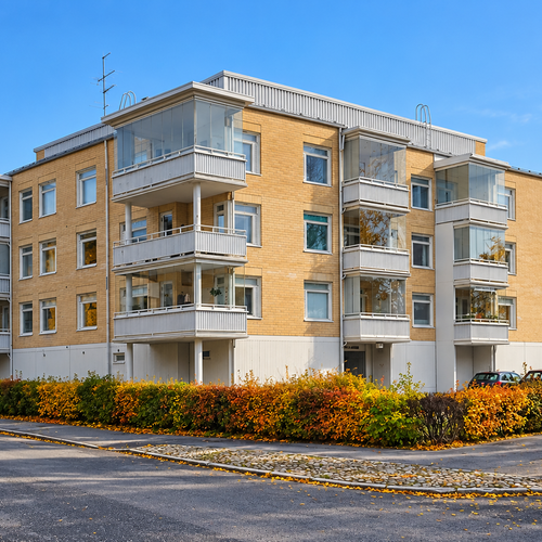 Kerrostalo, Yrjönkatu 2, Mikkeli, Kaukola, 3h+k+s+parveke, 62 m², 119 000 €
