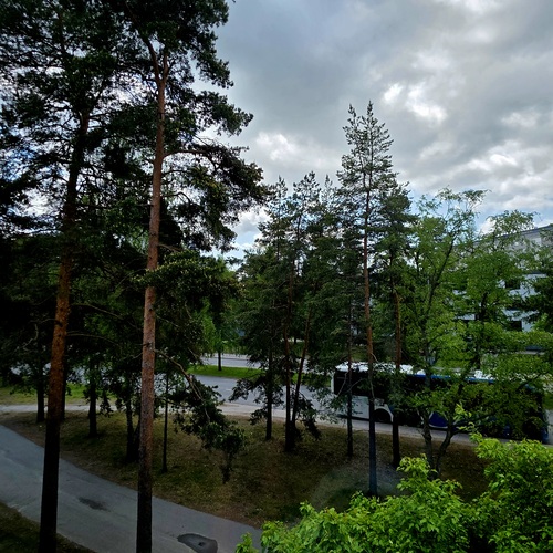 Näkymä keittiöstä
