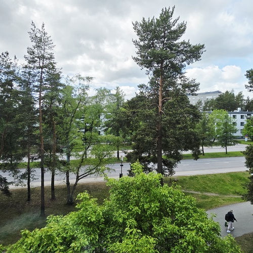 Näkymä makuuhuoneesta